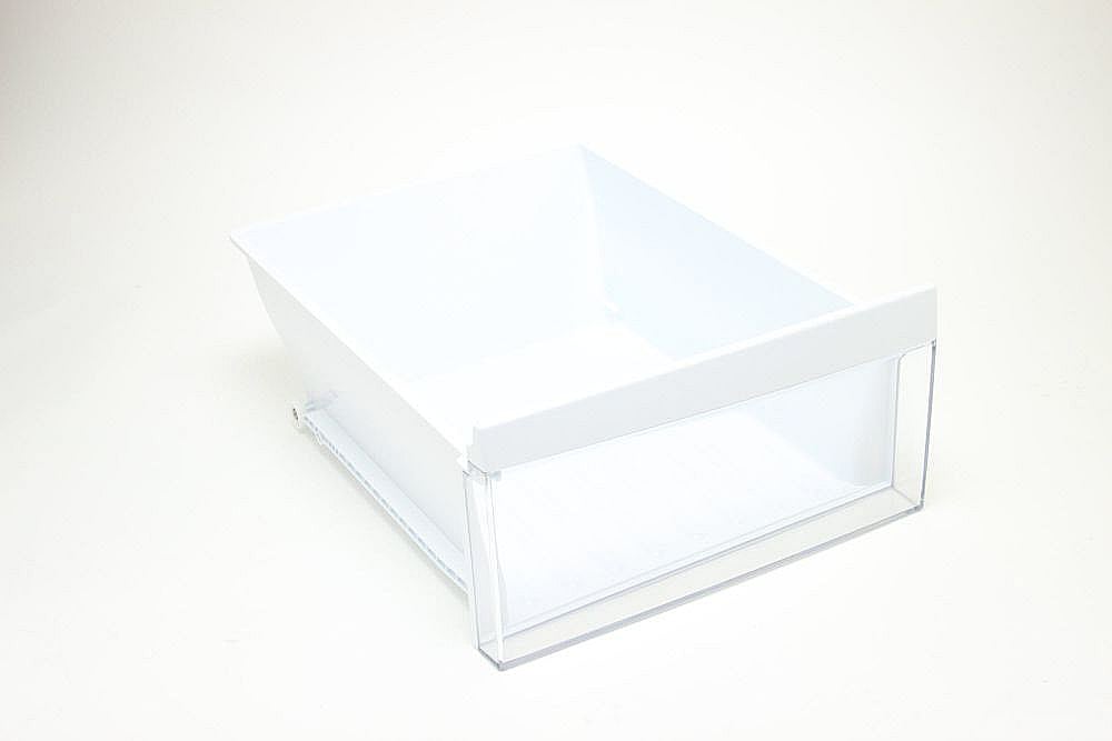 Part #ajp73455404, Refrigerator Crisper Drawer, Left / 22.33 x 17.33 x 17.13
