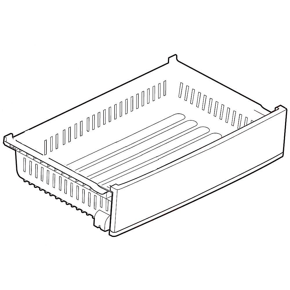 Part #ajp73574508, Refrigerator Freezer Basket, Upper / 32.75 x 28.00 x 9.00