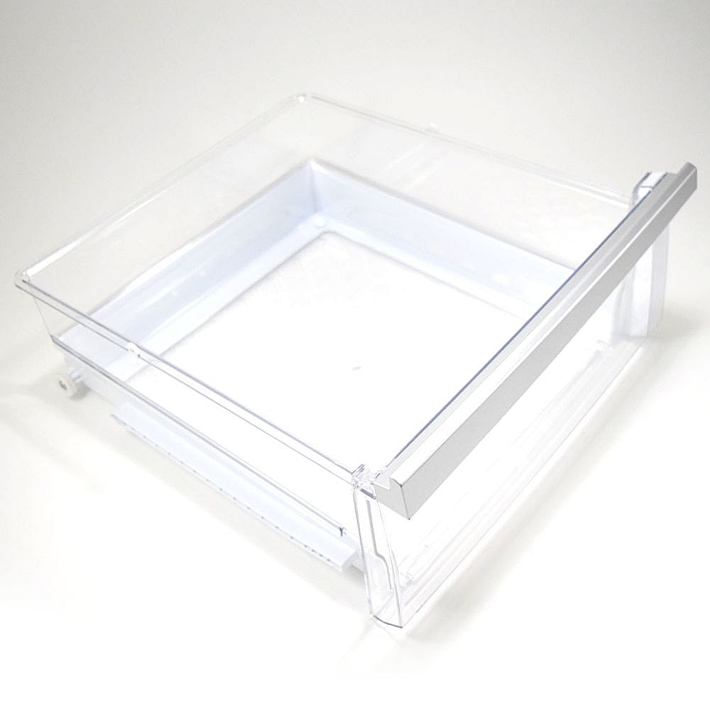 Part #ajp73596408, Refrigerator Crisper Drawer (Replaces Ajp73596404) / 26.00 x 18.76 x 15.10