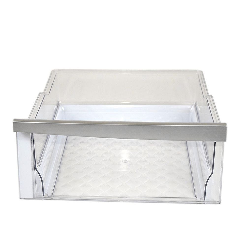 Part #ajp73596407, Refrigerator Crisper Drawer (Replaces Ajp73596403) / 25.29 x 18.64 x 15.43