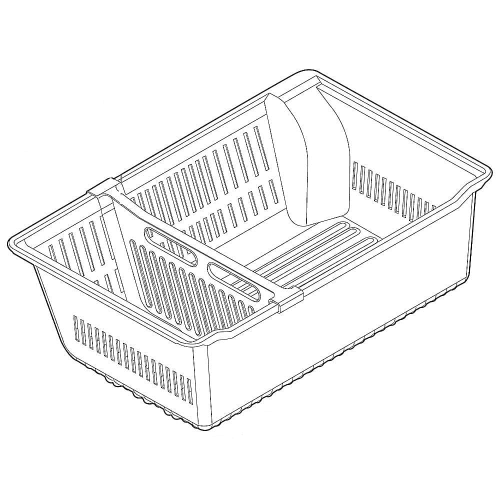 Part #ajp73794403, Tray Assembly, drawer / 38.20 x 31.20 x 15.60