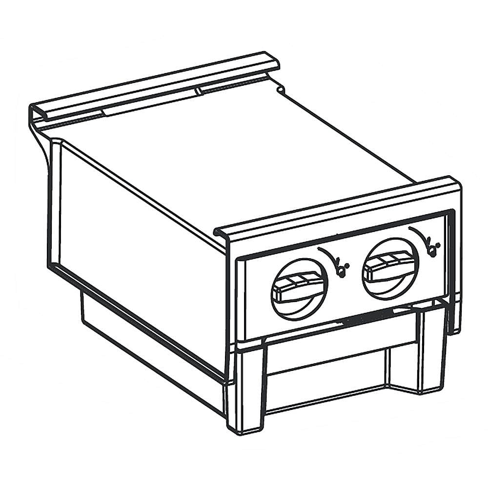 Refrigerator Ice Cube Tray and Bin Assembly