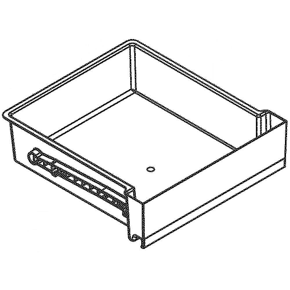 Part #ajp74294601, Refrigerator Snack Drawer / 26.00 x 18.00 x 8.00