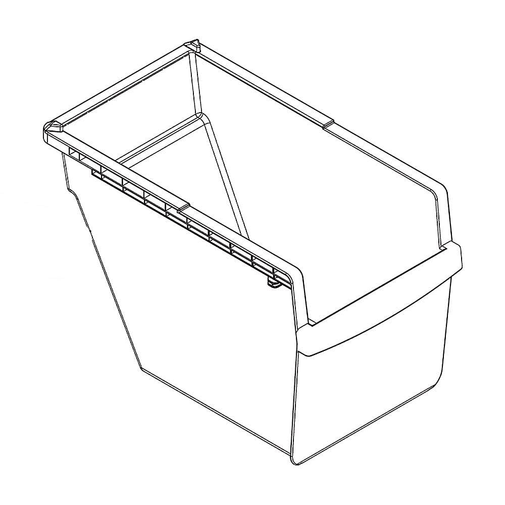 Part #ajp74434801, Refrigerator Drawer Tray Assembly