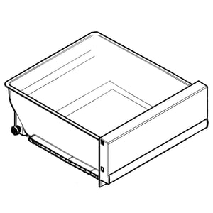 Refrigerator Crisper Drawer, Left (replaces Ajp75235005) AJP75235002