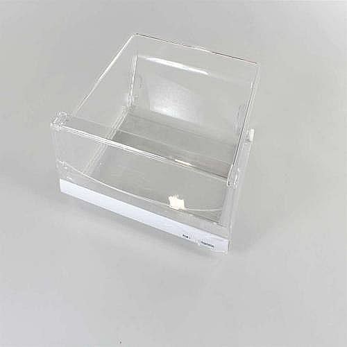 Part #ajp75235006, Refrigerator Crisper Drawer, Right / 24.31 x 17.94 x 15.56