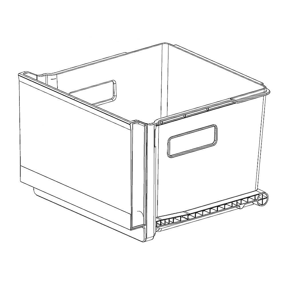 Part #ajp76401601, Refrigerator Deli Drawer