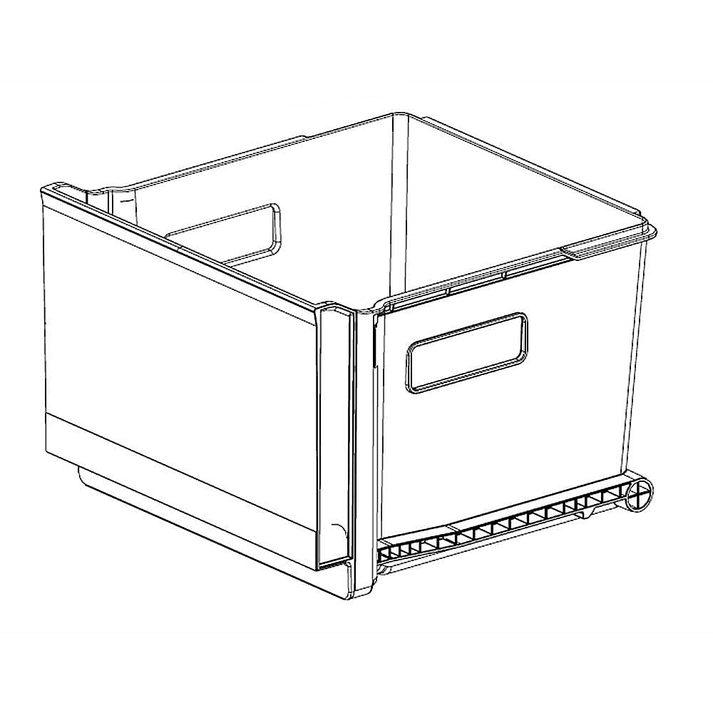 Part #ajp76401603, Refrigerator Freezer Drawer