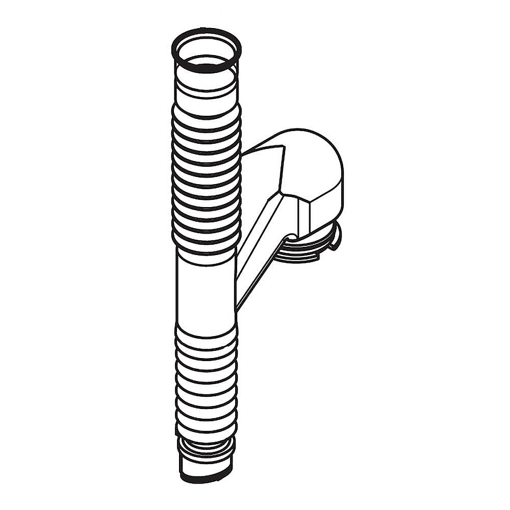 Part #ajr75805404, Lg Tube Assembly, drain / 8.00 x 7.00 x 6.00