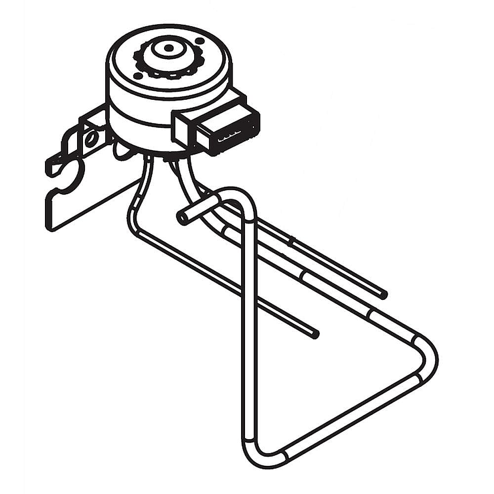 Part #aju74012401, Lg Refrigerator Refrigerant Valve / 9.19 x 7.75 x 6.81