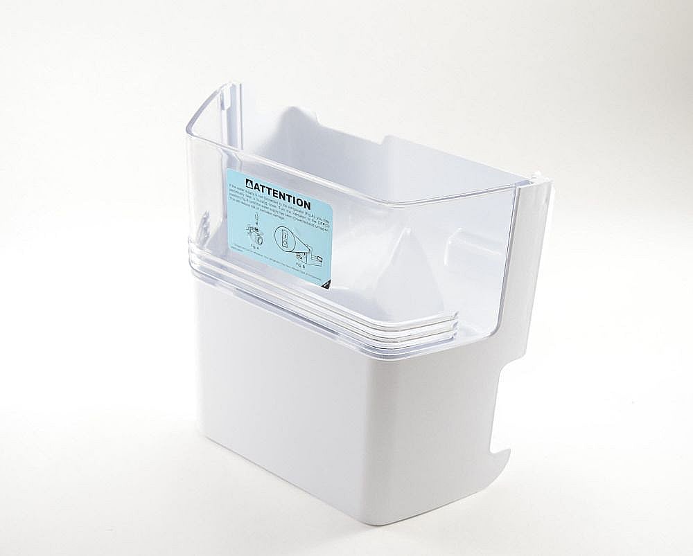 Photo of Refrigerator Ice Container Assembly from Repair Parts Direct