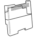 Refrigerator Ice Container Assembly AKC73249303