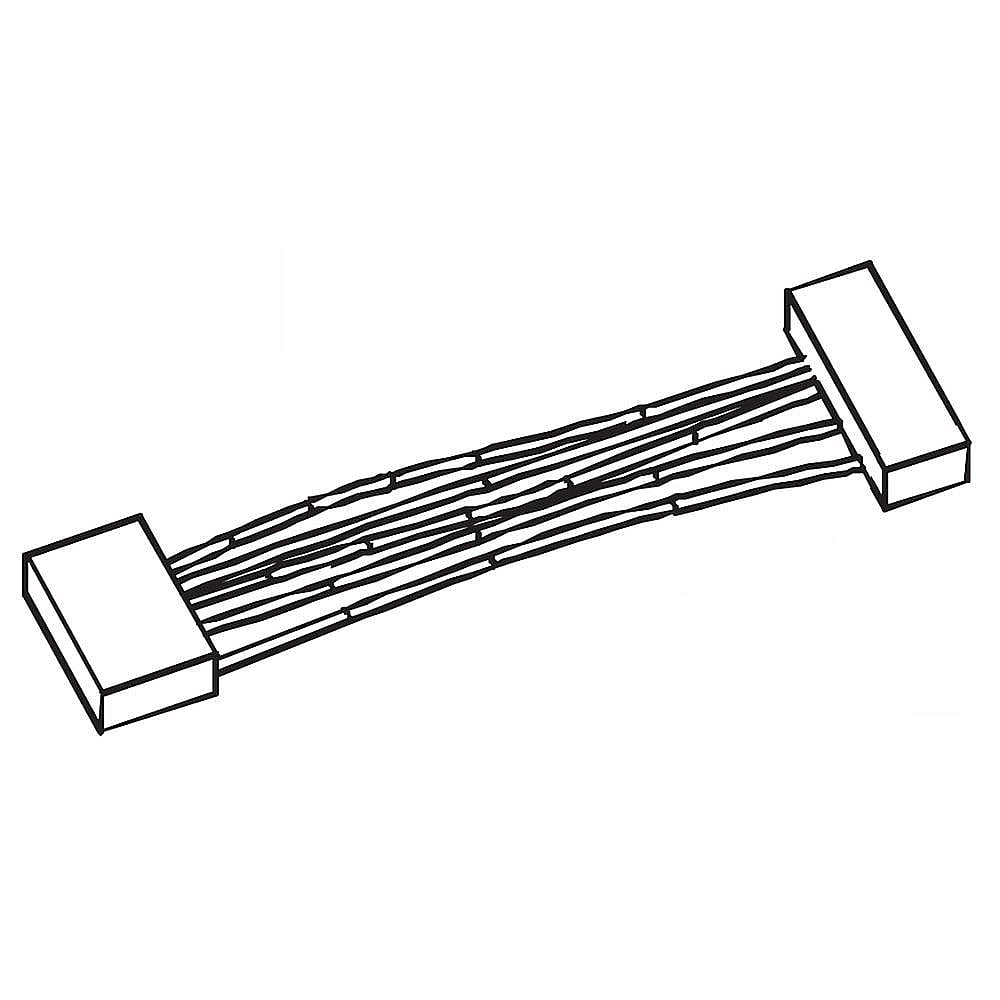 Part #ead54367506, Refrigerator Harness Assembly / 9.00 x 8.00 x 6.00