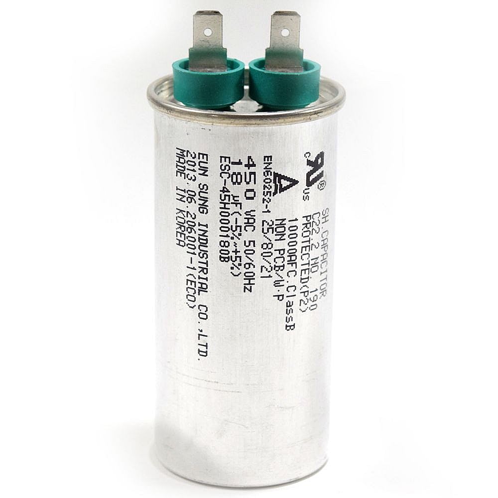 Part #eae58905704, Refrigerator Run Capacitor (Replaces Eae58905707) / 3.95 x 1.60 x 1.75