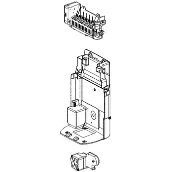 Refrigerator Ice Maker And Auger Motor Assembly Eau61004410 Parts Sears Partsdirect