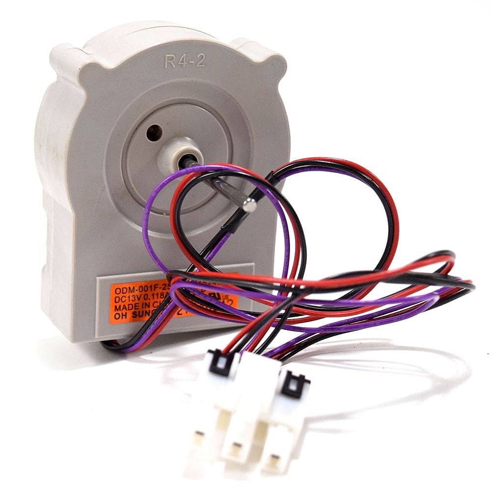 Part #eau61524001, Refrigerator Freezer Evaporator Fan Motor / 8.00 x 7.00 x 6.50