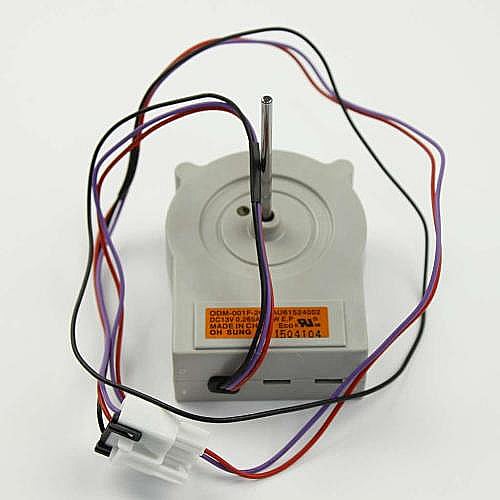 Part #eau61524002, Refrigerator Freezer Evaporator Fan Motor / 9.44 x 8.00 x 6.67