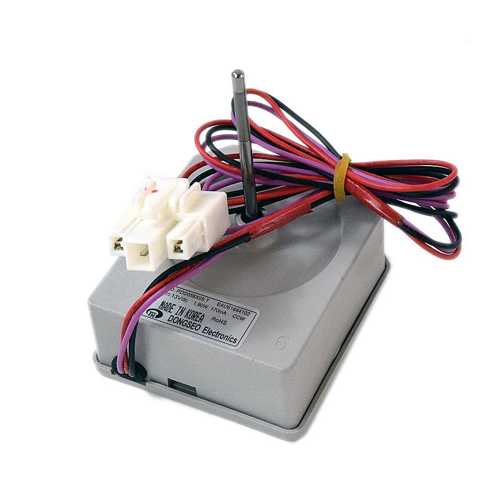 Part #eau61644102, Refrigerator Evaporator Fan Motor / 4.50 x 4.25 x 4.25