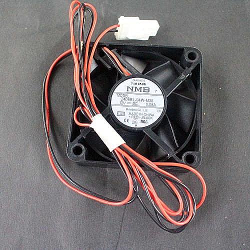 Part #eau62145211, Refrigerator Fresh Food Fan Motor Assembly (Replaces Eau60659507) / 9.25 x 7.25 x 6.75