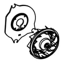 Refrigerator Fresh Food Fan Motor Assembly