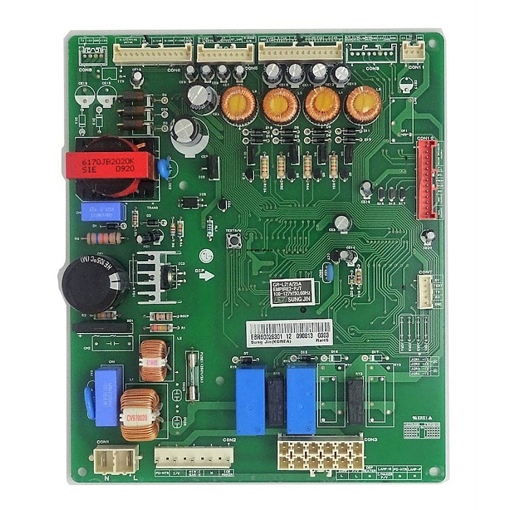 Photo of GE Part #ebr60028301R, Refurbished Refrigerator Electronic Control Board from Repair Parts Direct