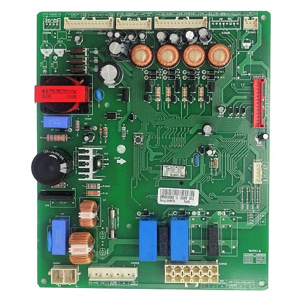 Part #ebr60028306, Refrigerator Electronic Control Board / 12.00 x 8.00 x 3.00