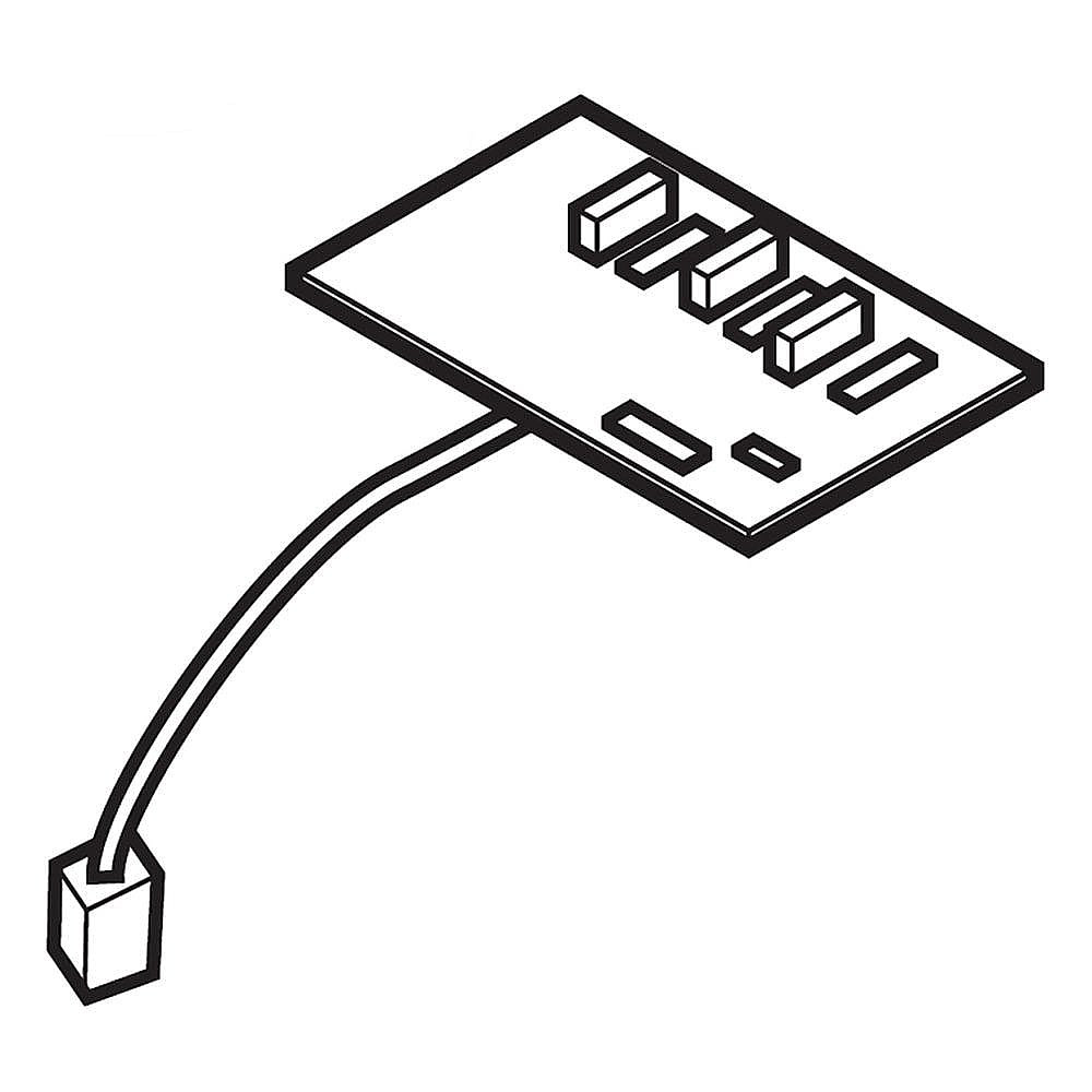 Refrigerator Dispenser Light Board