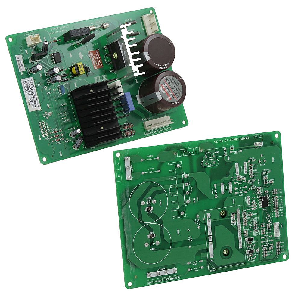Part #ebr64173902, Lg Refrigerator Compressor Control Board / 7.25 x 5.25 x 4.00