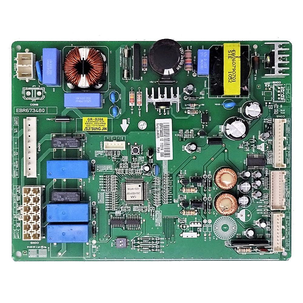 Photo of GE Part #ebr67348005R, Refurbished Refrigerator Electronic Control Board from Repair Parts Direct