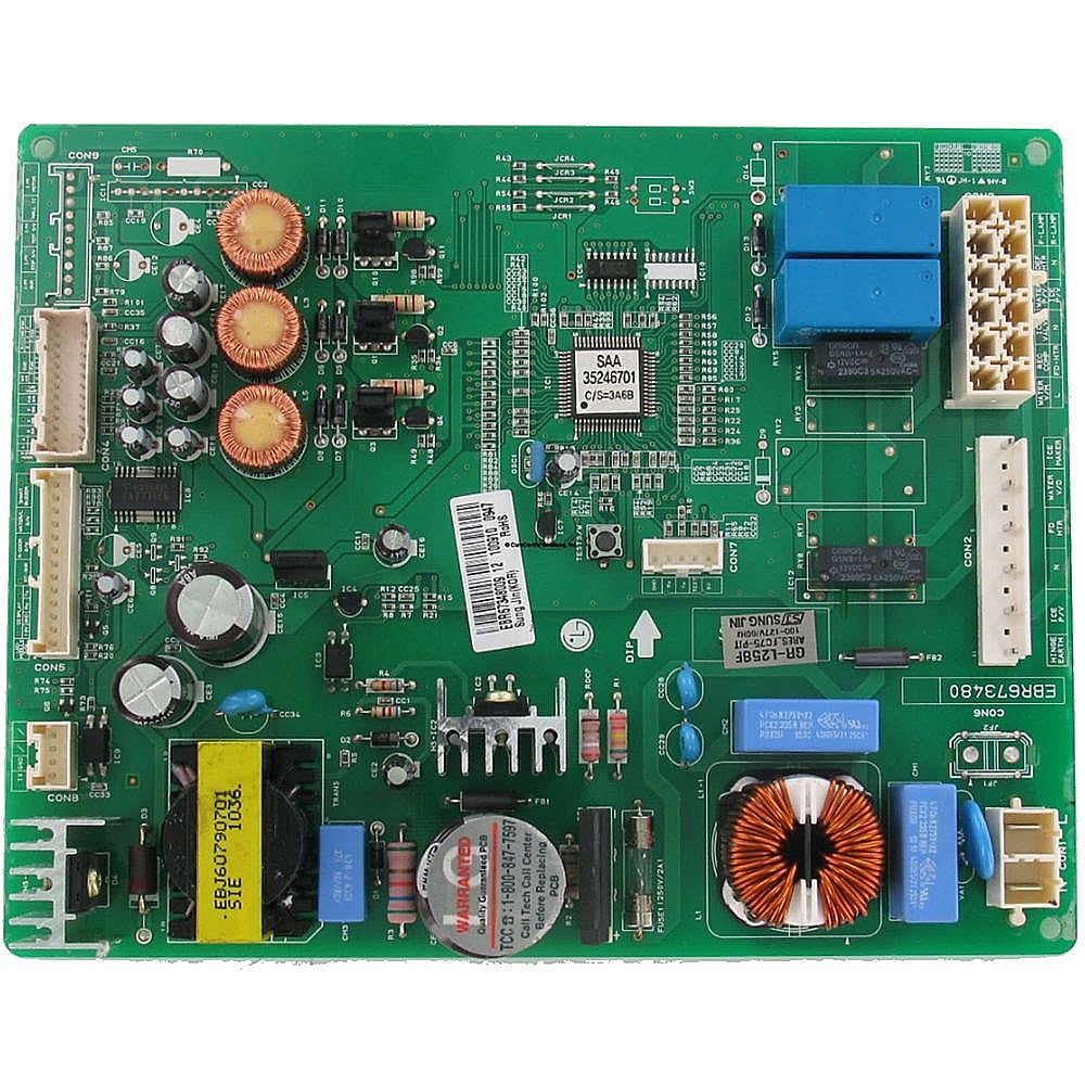 Photo of GE Part #ebr67348009R, Refurbished Refrigerator Electronic Control Board from Repair Parts Direct