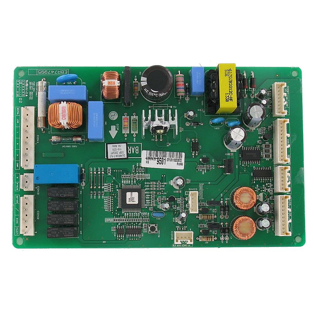 Part #ebr74799501R, Refurbished Refrigerator Electronic Control Board