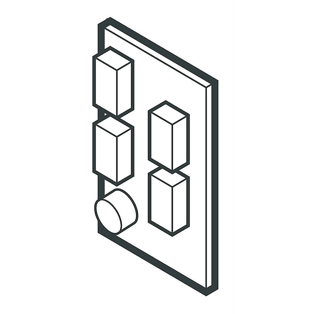 Photo of LG Part #ebr78051806, Refrigerator Electronic Control Board | 16.00 x 12.00 x 3.50 from Repair Parts Direct