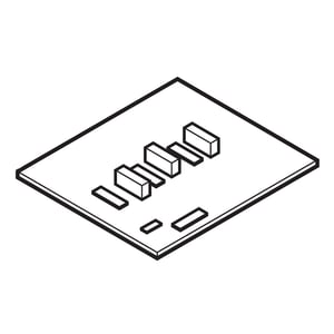 Refrigerator Electronic Control Board EBR78940638