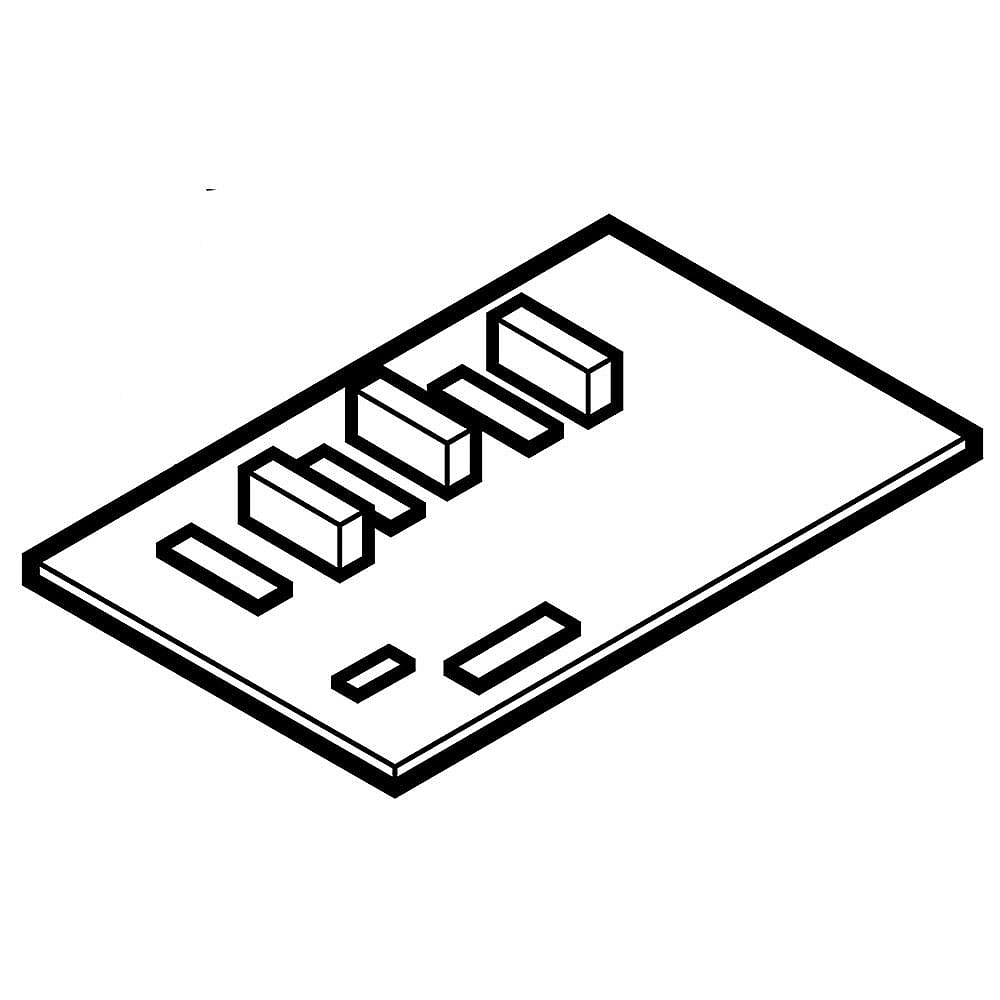 Part #ebr79267102, Kenmore Elite Refrigerator Electronic Control Board / 16.00 x 12.00 x 3.33