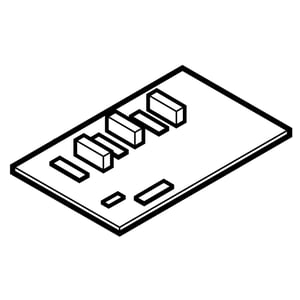 Refrigerator Electronic Control Board EBR86093718