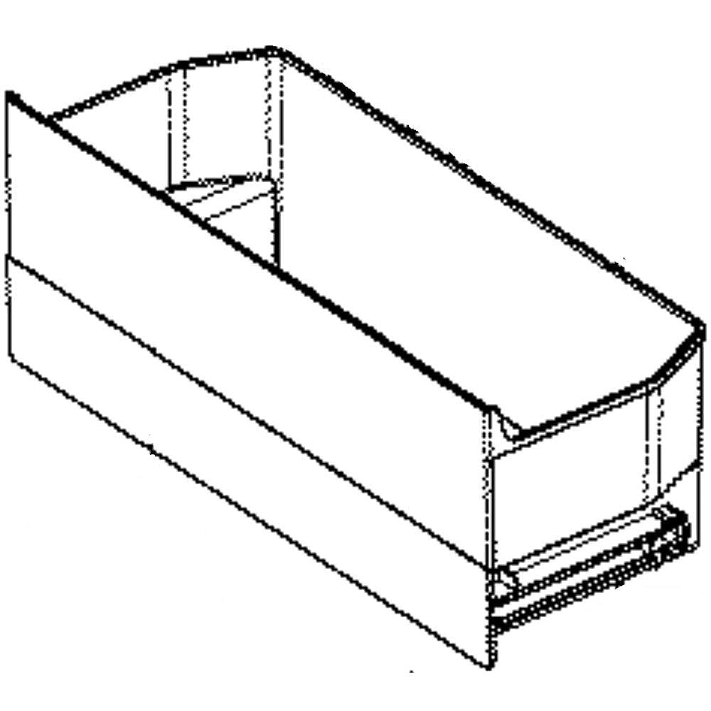 Part #man62572903, Refrigerator Door Basket