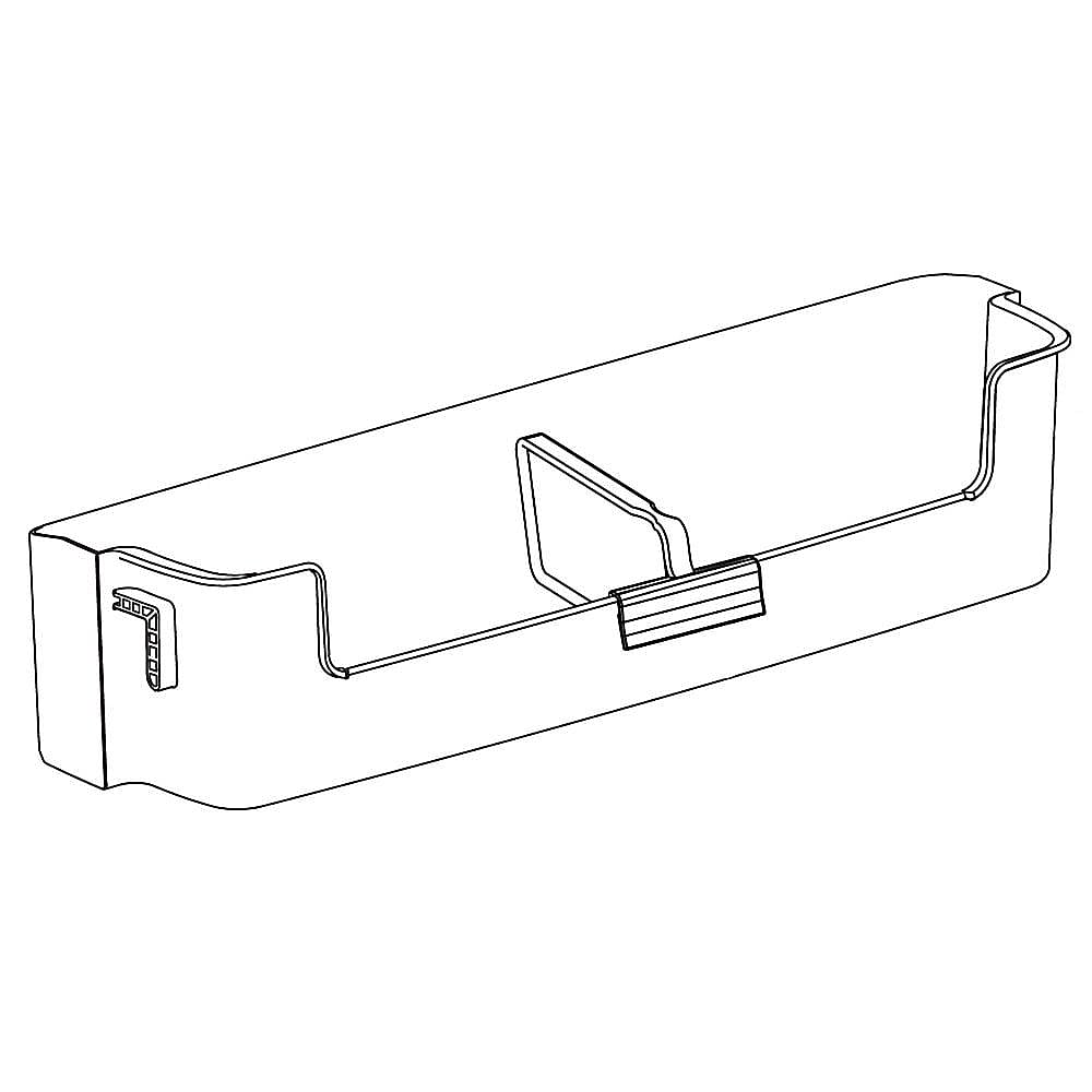 Photo of LG Part #man62769003, Refrigerator Door Bin | 23.67 x 10.33 x 6.67 from Repair Parts Direct