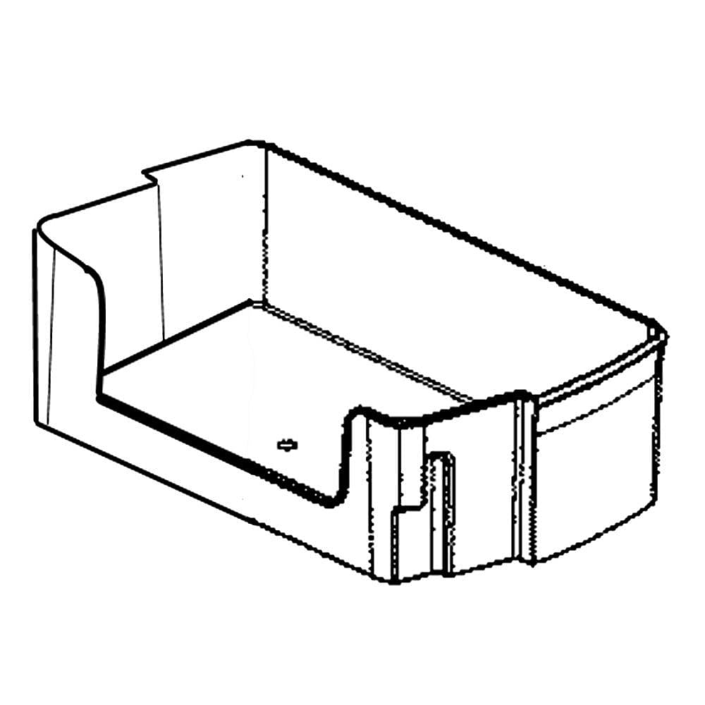 Photo of LG Part #man63109301, Refrigerator Door Bin | 17.00 x 13.25 x 9.25 from Repair Parts Direct