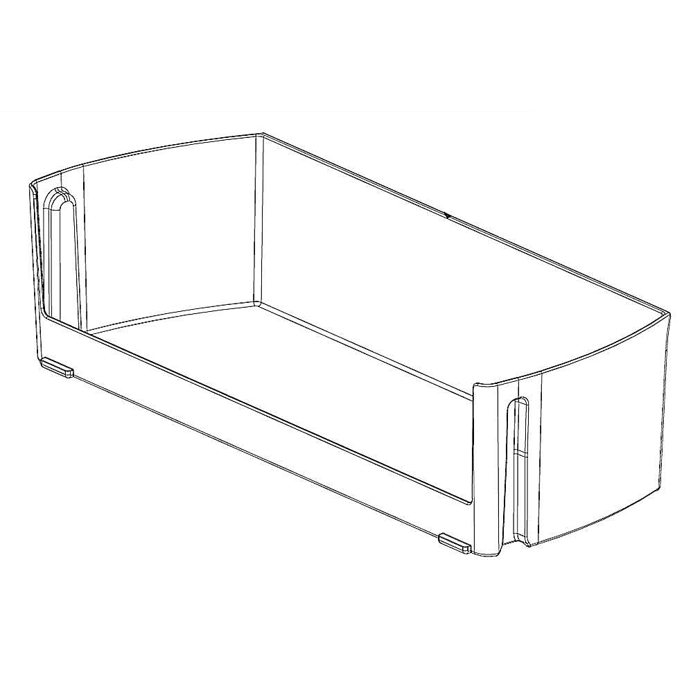 Photo of LG Part #man64890401, Refrigerator Door Bin from Repair Parts Direct