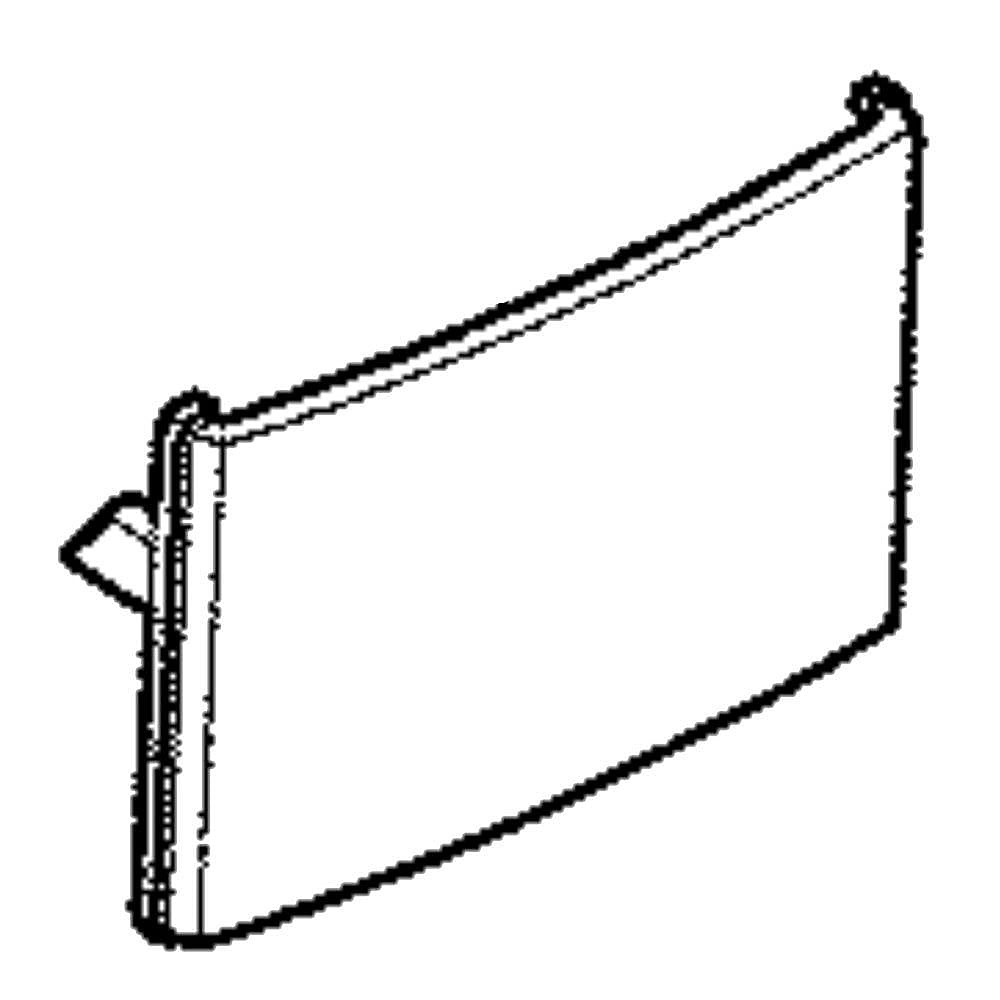 Photo of GE Part #mbg62527503, Refrigerator Dispenser Lever from Repair Parts Direct