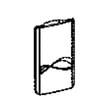 Refrigerator Lever Button for Kenmore Elite 79573139413 - Part MBG64262602