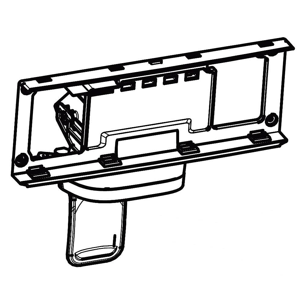 Part #mbg65223102, Refrigerator Lever Button / 8.00 x 6.60 x 6.60