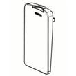 Button,lever for LG LRSOS2706S/00 - Part MBG67853614