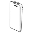 Button,lever for LG LRSOC2306D/00 - Part MBG67853618