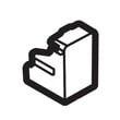 Refrigerator Duct Cap for LG LFX28968SW/03 - Part MBL61865301