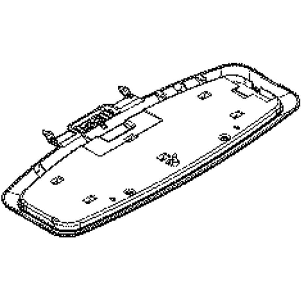 Part #mbn62347601, Refrigerator Lamp Case / 20.00 x 19.00 x 7.00