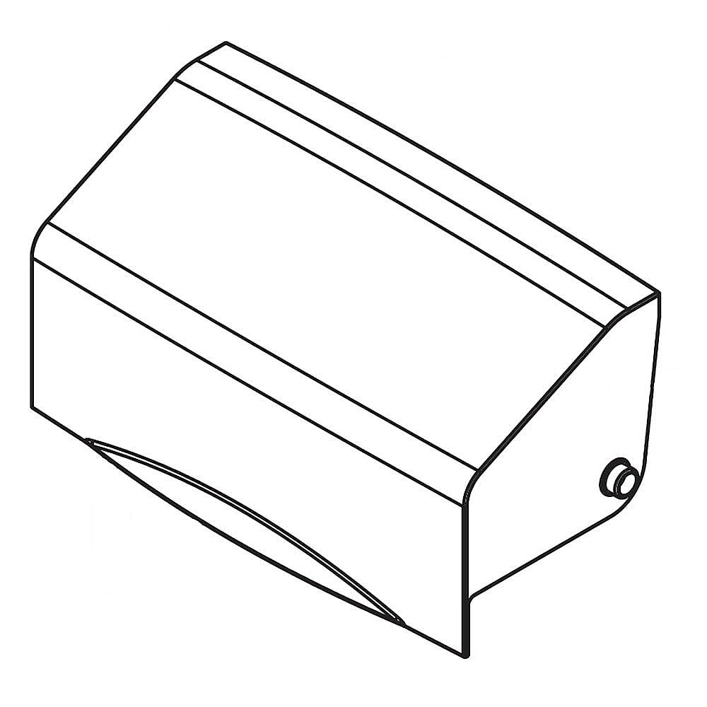 Part #mck53467601, Refrigerator Dairy Bin Cover