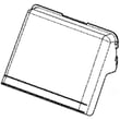 Refrigerator Duct Cover for LG LSC22991ST/01 - Part MCK63310101