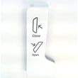 Refrigerator Door Lever Cover MCK63734902