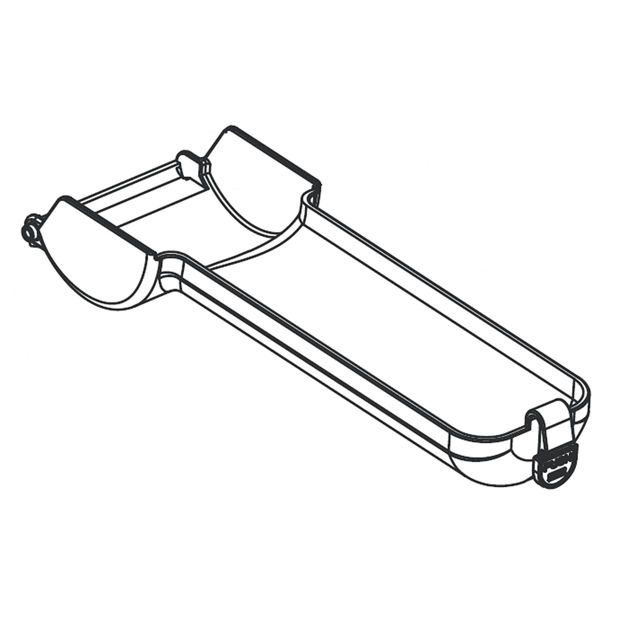 Part #mck66668501, Refrigerator Filter Cover / 13.60 x 8.60 x 7.00